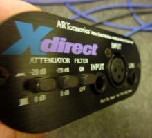 ART DI Box Live Sound Stage Hardware and Accessories